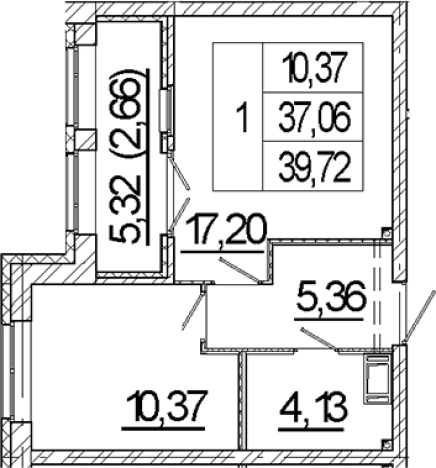 Купить двухкомнатную квартиру в ЖК NEWПИТЕР в Ленинградской области. Вариант № 5259037, 0, площадь -  квм, цена 7185000 рублей