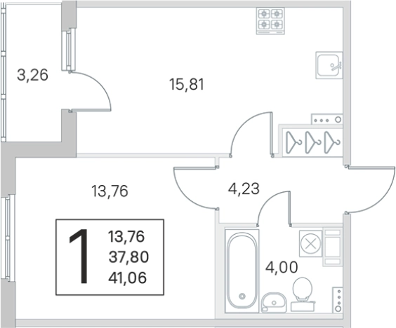 Купить квартиру в новостройках в ЖК Любоград в Стрельне в Санкт-Петербурге. Вариант № 6866351, 0, площадь -  квм, цена 9140040 рублей