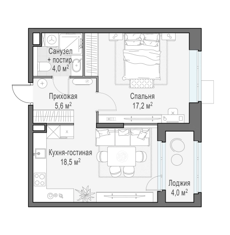 Купить квартиру в ЖК Новое Медведково в Мытищах. Вариант № 10381946, 0, площадь -  квм, цена 8680000 рублей