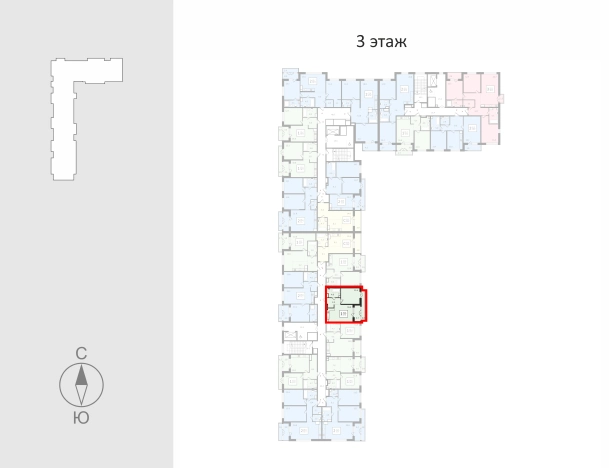 Купить однокомнатную квартиру в новостройках в ЖК Квартал Новаторов в Владимире. Вариант № 130368, 2, площадь -  квм, цена 4539360 рублей