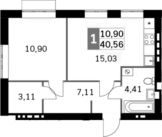 Купить квартиру на улице Цветочная в Московской области. Вариант № 114341, 0, площадь - квм, цена 8124168 рублей