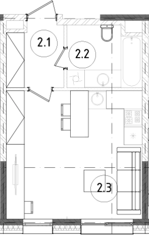 Купить квартиру у метро Зорге в Москве. Вариант № 63061, 0, площадь -  квм, цена 18705190 рублей