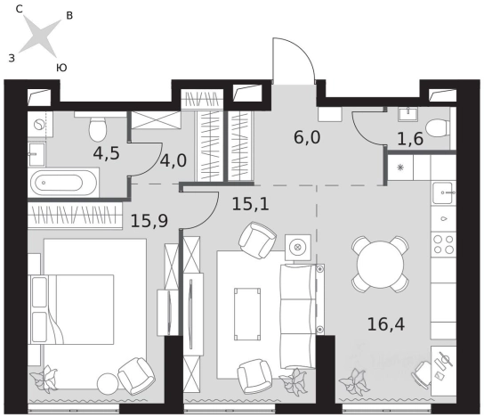 Купить квартиру в Москве. Вариант № 9285093, 7, площадь -  квм, цена 38000000 рублей