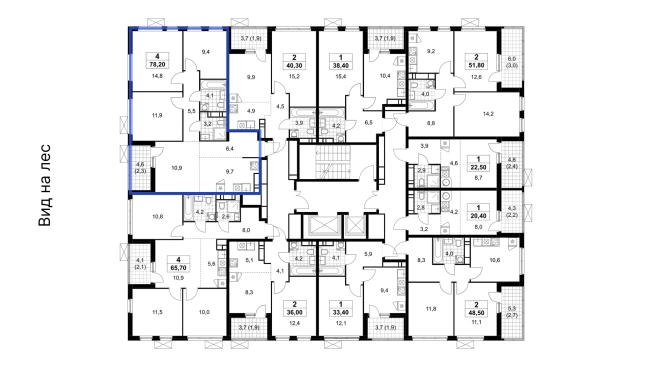 Купить квартиру у метро Потапово в Москве. Вариант № 52130, 0, площадь -  квм, цена 21199900 рублей