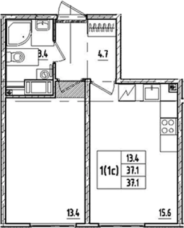 Купить двухкомнатную квартиру в новостройках в ЖК Октябрьская набережная в Санкт-Петербурге. Вариант № 9206163, 0, площадь - квм, цена 9893828 рублей