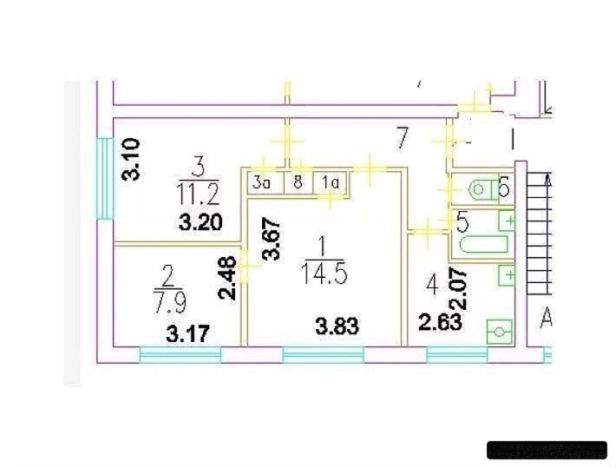 Купить квартиру на вторичке в районе Царицыно в Москве. Вариант № 7668809, 0, площадь -  квм, цена 13700000 рублей