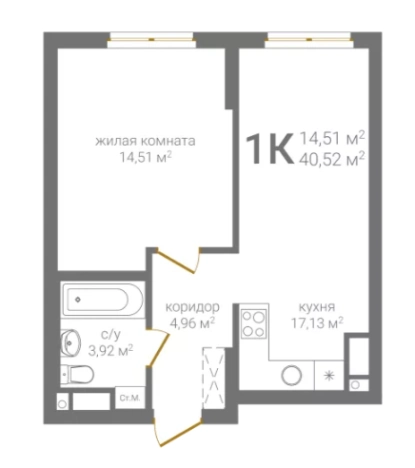 Купить квартиру в новостройках в ЖК Тимирязевский, 2 очередь в Нижнем Новгороде. Вариант № 98689, 0, площадь -  квм, цена 10818840 рублей