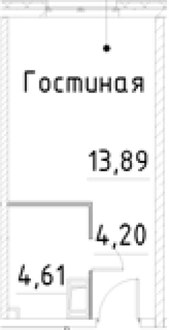 Купить Студию в новостройках на улице проспект Большевиков в Санкт-Петербурге. Вариант № 9327473, 0, площадь -  квм, цена 4966127 рублей