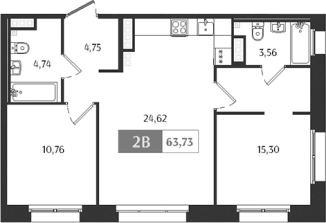 Купить трехкомнатную квартиру в новостройках в ЖК Ranta Residence в Санкт-Петербурге. Вариант № 6055172, 0, площадь -  квм, цена 29634450 рублей