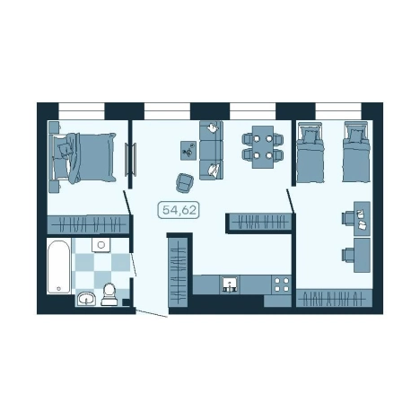 Купить квартиру в новостройках в Приморском крае. Вариант № 5548020, 0, площадь -  квм, цена 9509342 рублей