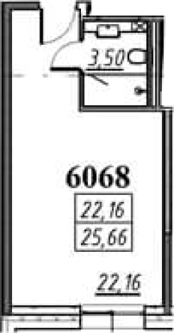 Купить Студию в новостройках на улице Камышовая в Санкт-Петербурге. Вариант № 6229950, 0, площадь -  квм, цена 7646680 рублей