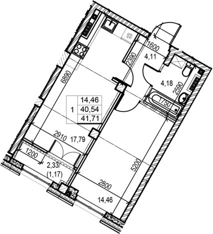 Купить двухкомнатную квартиру в ЖК Neva Residence в Санкт-Петербурге. Вариант № 70052, 0, площадь - квм, цена 25746000 рублей