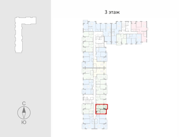 Купить однокомнатную квартиру в новостройках в ЖК Квартал Новаторов в Владимире. Вариант № 130580, 2, площадь -  квм, цена 4460040 рублей