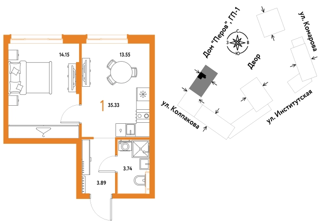 Купить квартиру в ЖК Страна.Парковая в Мытищах. Вариант № 10440362, 0, площадь - квм, цена 15746667 рублей