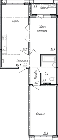 Купить трехкомнатную квартиру у метро Рыбацкое в Ленинградской области. Вариант № 7784141, 0, площадь -  квм, цена 8910000 рублей
