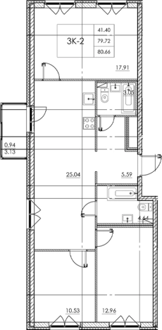 Купить многокомнатную квартиру в ЖК Стороны Света 2 в Ленинградской области. Вариант № 7790585, 0, площадь -  квм, цена 12099000 рублей