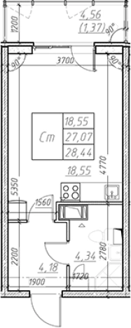 Купить квартиру в новостройках в ЖК Левитан в Мурине. Вариант № 6851989, 0, площадь - квм, цена 5628299 рублей
