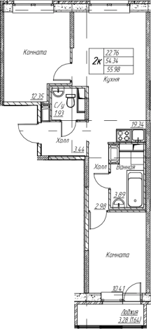 Купить трехкомнатную квартиру в новостройках в ЖК Юнтолово в Санкт-Петербурге. Вариант № 7835127, 0, площадь -  квм, цена 13266776 рублей