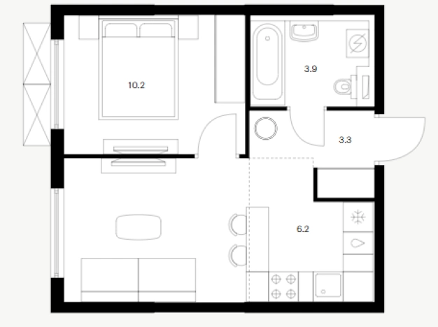 Купить квартиру на улице проспект Кирова в Нижнем Новгороде. Вариант № 159219, 0, площадь -  квм, цена 5534960 рублей