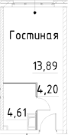 Купить Студию в новостройках на улице проспект Большевиков в Санкт-Петербурге. Вариант № 7596147, 0, площадь -  квм, цена 4946832 рублей