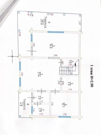 Купить дом в Зеленоградске. Вариант № 50092, 17, площадь -  квм, цена 12700000 рублей