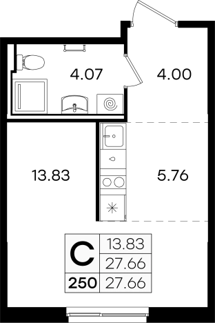 Купить квартиру в ЖК GloraX Новинки в Нижегородской области. Вариант № 137406, 0, площадь -  квм, цена 3969999 рублей