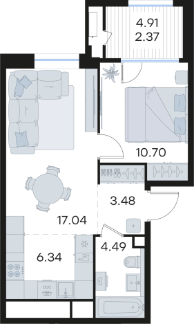 Купить квартиру в ЖК Glorax Черниговская в Нижнем Новгороде. Вариант № 9336701, 0, площадь -  квм, цена 14824322 рублей
