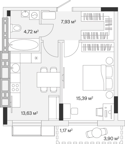 Купить квартиру в новостройках на улице Весенняя в Калининграде. Вариант № 100828, 0, площадь -  квм, цена 7721203 рублей