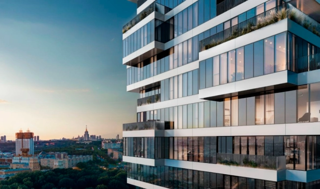 Купить четырехкомнатную квартиру в новостройках в Москве. Вариант № 57180, 9, площадь -  квм, цена 90100000 рублей