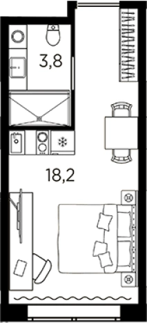 Купить квартиру в новостройках у метро Кировский завод в Санкт-Петербурге. Вариант № 6228507, 0, площадь -  квм, цена 4783897 рублей