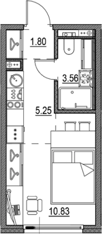 Купить квартиру в новостройках в ЖК Новая земля в Санкт-Петербурге. Вариант № 9150406, 0, площадь -  квм, цена 7469504 рублей