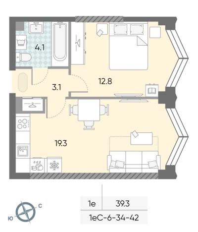 Купить квартиру у метро ЗИЛ в Москве. Вариант № 8182519, 0, площадь -  квм, цена 24131103 рублей
