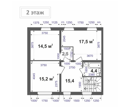 Купить трехкомнатную квартиру в новостройках в Владимирской области. Вариант № 7672760, 4, площадь -  квм, цена 16820000 рублей