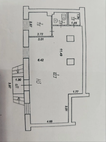 Купить коммерческую недвижимость свободного назначения на улице проезд Яблочкова в Рязани. Вариант № 3523, 6, площадь -  квм, цена 8800000 рублей