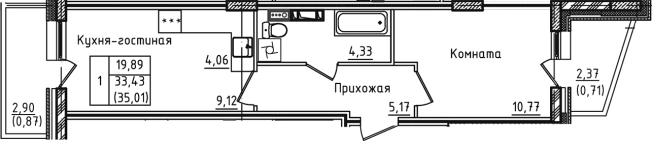 Купить квартиру в новостройках на улице 2-й Восточный проезд в Московской области. Вариант № 128473, 0, площадь - квм, цена 5155518 рублей