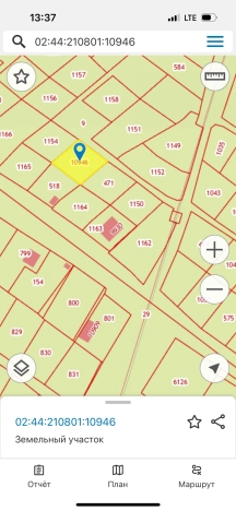 Купить земельный участок в Стерлитамаке. Вариант № 7544, 1, площадь -  квм, цена 850000 рублей