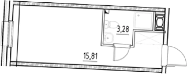 Купить Студию в новостройках в ЖК Nigilist в Санкт-Петербурге. Вариант № 5558369, 0, площадь -  квм, цена 5851753 рублей