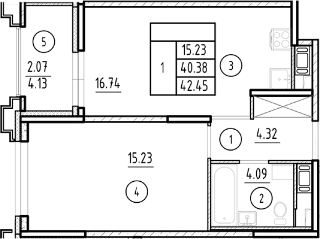 Купить квартиру в новостройках в ЖК Ассамблея в Санкт-Петербурге. Вариант № 8996648, 0, площадь -  квм, цена 19628880 рублей