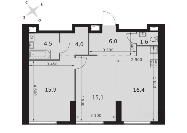 Купить квартиру в Москве. Вариант № 9285093, 8, площадь -  квм, цена 38000000 рублей