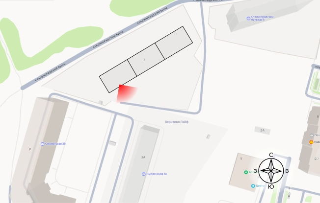 Купить квартиру на улице Сталинградский бульвар в Владимире. Вариант № 146401, 1, площадь -  квм, цена 8272030 рублей