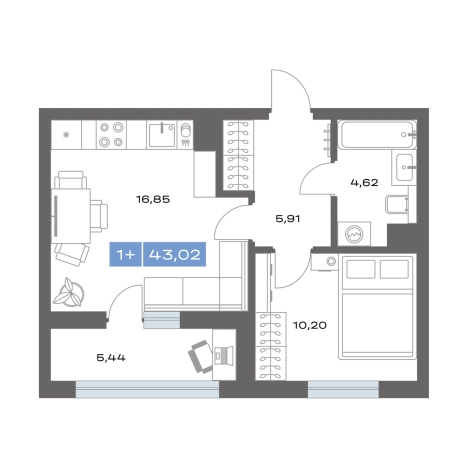 Купить квартиру в новостройках в ЖК "Пятнашка" в Тобольске. Вариант № 101587, 0, площадь -  квм, цена 5200000 рублей