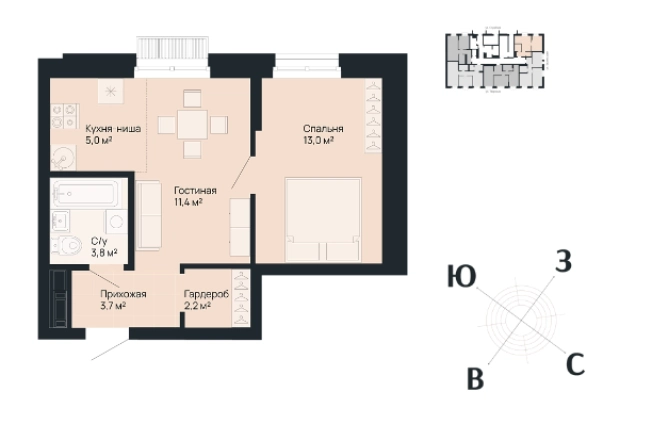 Купить квартиру в ЖК Клубный Дом "Резиденция" в Нижнем Новгороде. Вариант № 97670, 0, площадь -  квм, цена 10982213 рублей