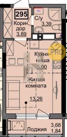 Купить Студию в районе Индустриальный в Ижевске. Вариант № 73766, 0, площадь -  квм, цена 2730000 рублей