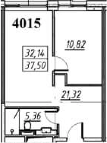 Купить квартиру в новостройках у метро Комендантский проспект в Санкт-Петербурге. Вариант № 6229758, 0, площадь -  квм, цена 10237500 рублей