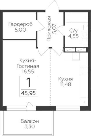 Купить квартиру в новостройках на улице Деревенская в Ленинградской области. Вариант № 9630351, 0, площадь -  квм, цена 5873329 рублей