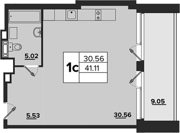 Купить квартиру в новостройках на улице Приморское шоссе в Санкт-Петербурге. Вариант № 89112, 0, площадь -  квм, цена 38728000 рублей