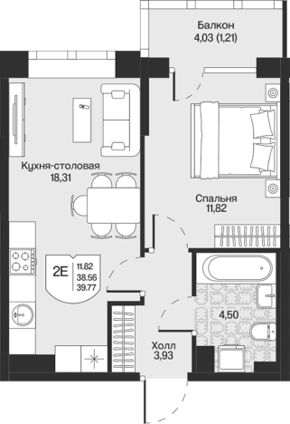 Купить квартиру в ЖК Охтинские высоты в Ленинградской области. Вариант № 7261287, 0, площадь -  квм, цена 8948902 рублей