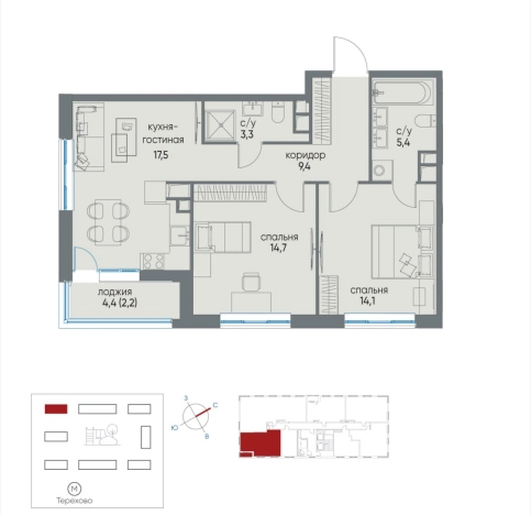 Купить квартиру в Москве. Вариант № 10247730, 0, площадь - квм, цена 41000000 рублей