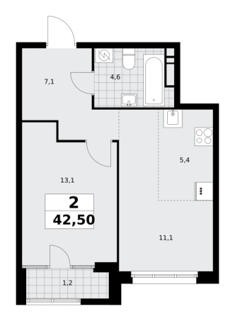 Купить квартиру у метро Зорге в Москве. Вариант № 3206377, 0, площадь - квм, цена 23692775 рублей
