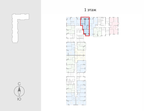 Купить квартиру в ЖК Квартал Новаторов в Владимире. Вариант № 130638, 2, площадь -  квм, цена 7595200 рублей
